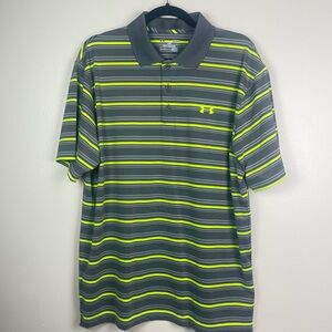 Under Armour Men's HeatGear loose fit golf polo shirt